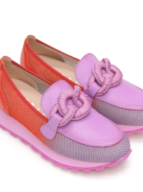 Sale MOCASINES   BHV243270 PIEL VIOLETA Mujer Mujer