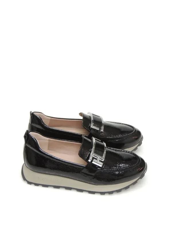 Clearance MOCASINES   HI243621 CHAROL NEGRO Mujer Mocasines