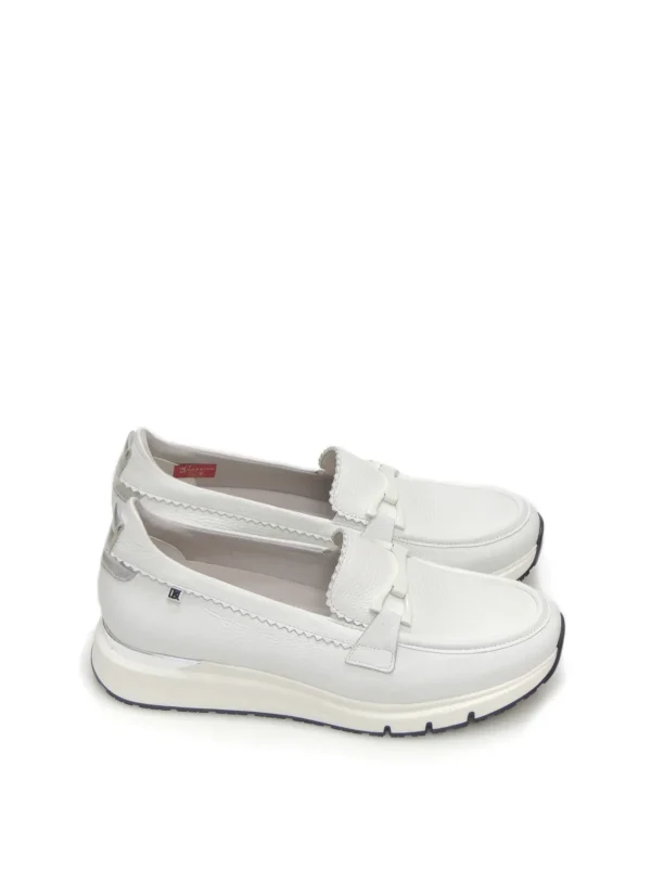 Sale MOCASINES KIOWA D9047 PIEL BLANCO Mujer Mujer