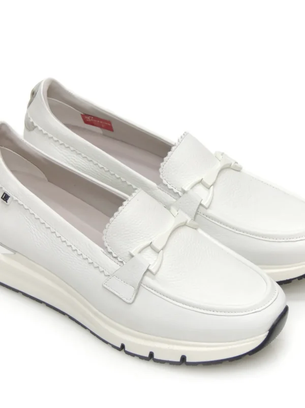 Sale MOCASINES KIOWA D9047 PIEL BLANCO Mujer Mujer