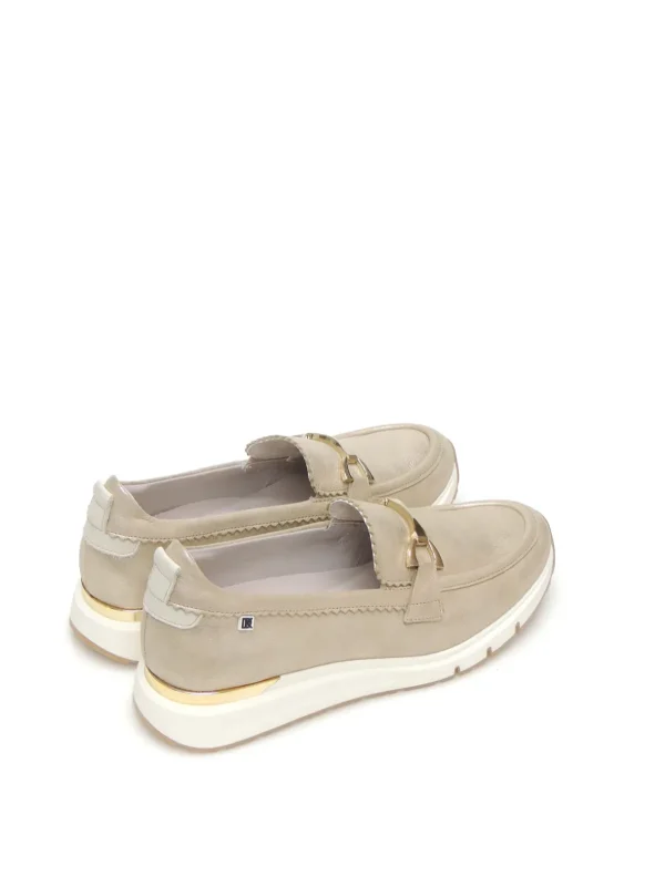 Sale MOCASINES KIOWA D9047 PIEL PLATINO Mujer Mujer