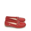 Hot MOCASINES KIOWA F0804 PIEL ROJO Mujer Mujer