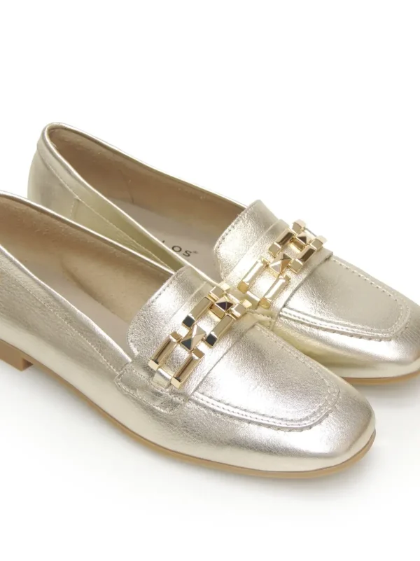 Outlet MOCASINES KIOWA 5641 PIEL ORO Mujer Mujer