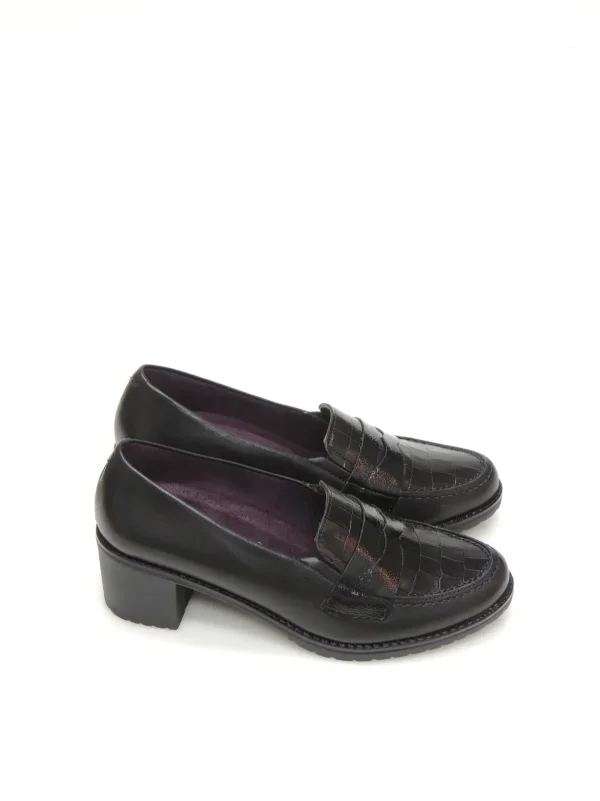 Sale MOCASINES   10040 PIEL NEGRO Mujer Mocasines