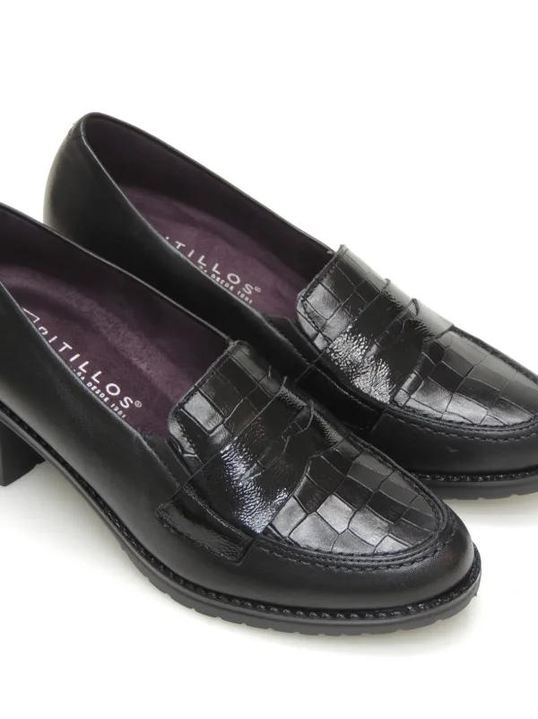 Sale MOCASINES   10040 PIEL NEGRO Mujer Mocasines