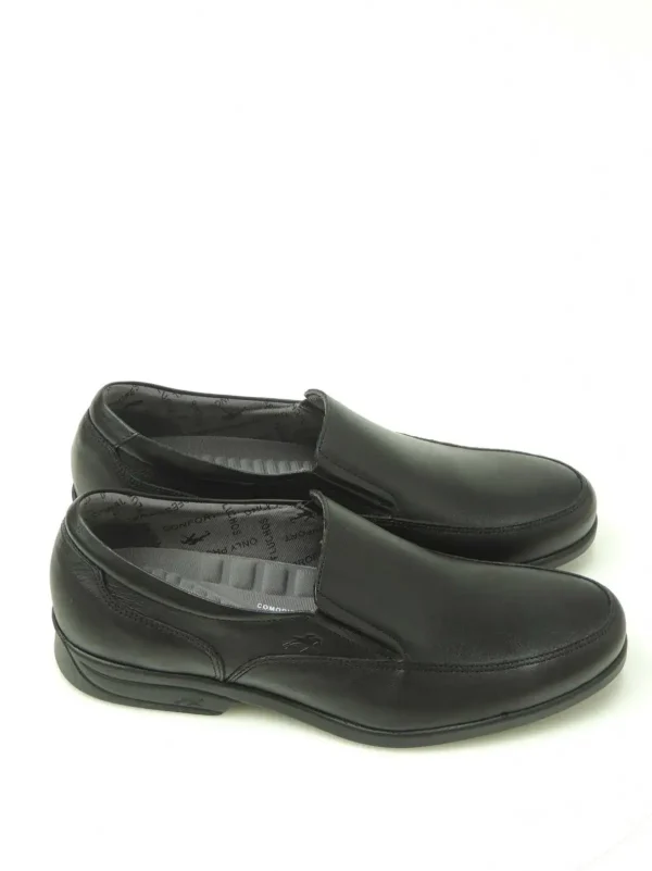 Fashion MOCASINES SLIP-ON 8902 PIEL NEGRO Hombre Mocasines