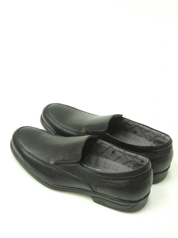 Fashion MOCASINES SLIP-ON 8902 PIEL NEGRO Hombre Mocasines