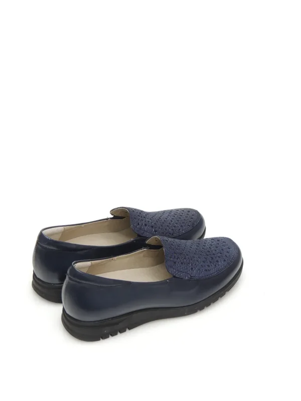 Hot MOCASINES SLIP-ON 2821 PIEL MARINO Mujer Mujer