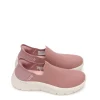 New MOCASINES SLIP-ON 124820 TEXTIL ROSA Mujer Mujer