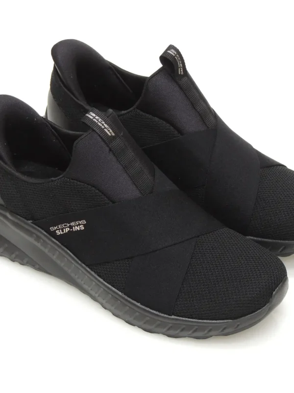 Best MOCASINES SLIP-ON 117505 TEXTIL NEGRO Mujer Mocasines