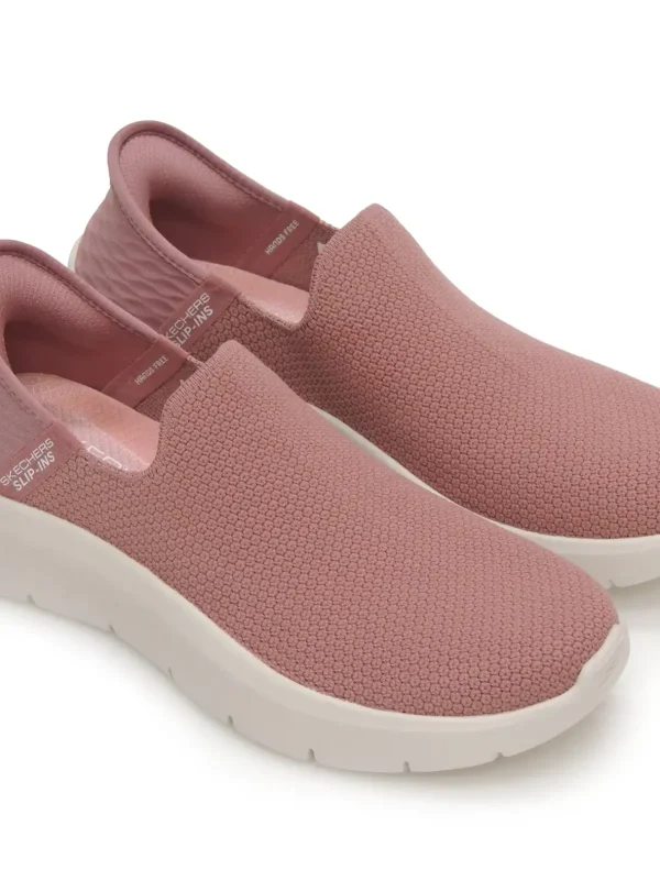 New MOCASINES SLIP-ON 124820 TEXTIL ROSA Mujer Mujer