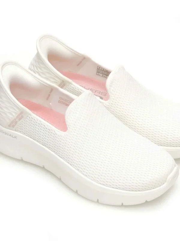 New MOCASINES SLIP-ON 124963 TEXTIL BLANCO Mujer Mujer