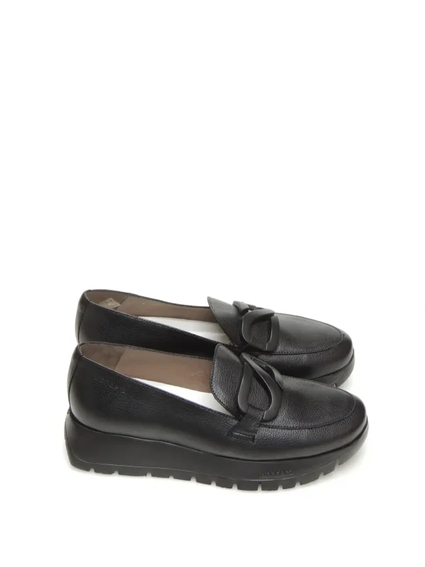 Fashion MOCASINES   A-2453 PIEL NEGRO Mujer Mujer