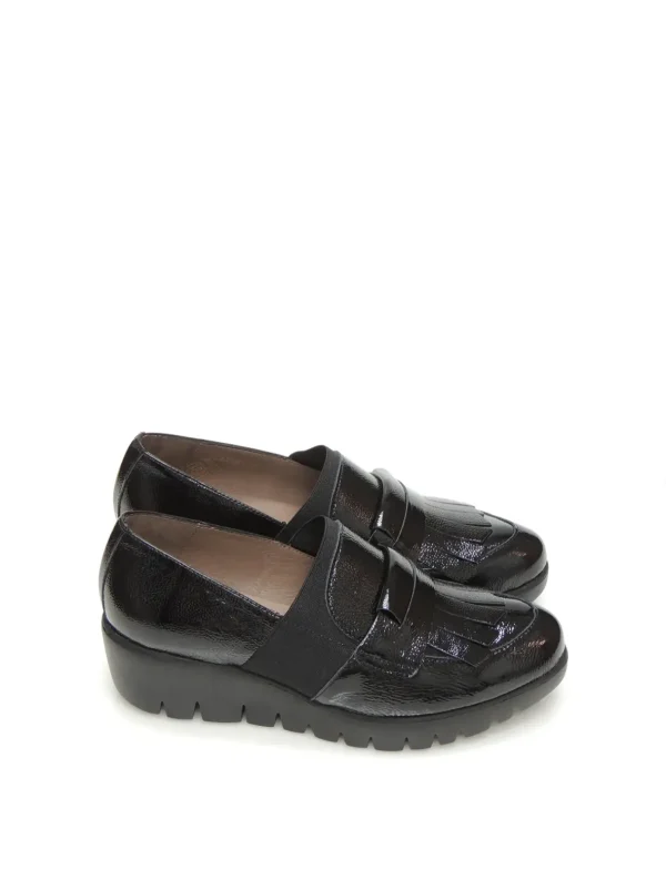 Fashion MOCASINES   C-33301 PIEL NEGRO Mujer Mujer