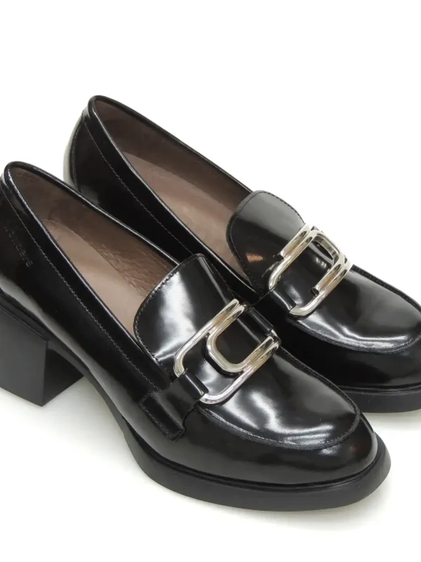 Clearance MOCASINES   G-6140 PIEL NEGRO Mujer Mujer