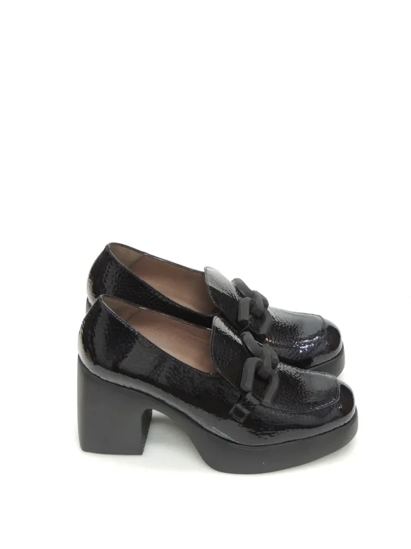 Outlet MOCASINES   H-4941 PIEL NEGRO Mujer Mujer