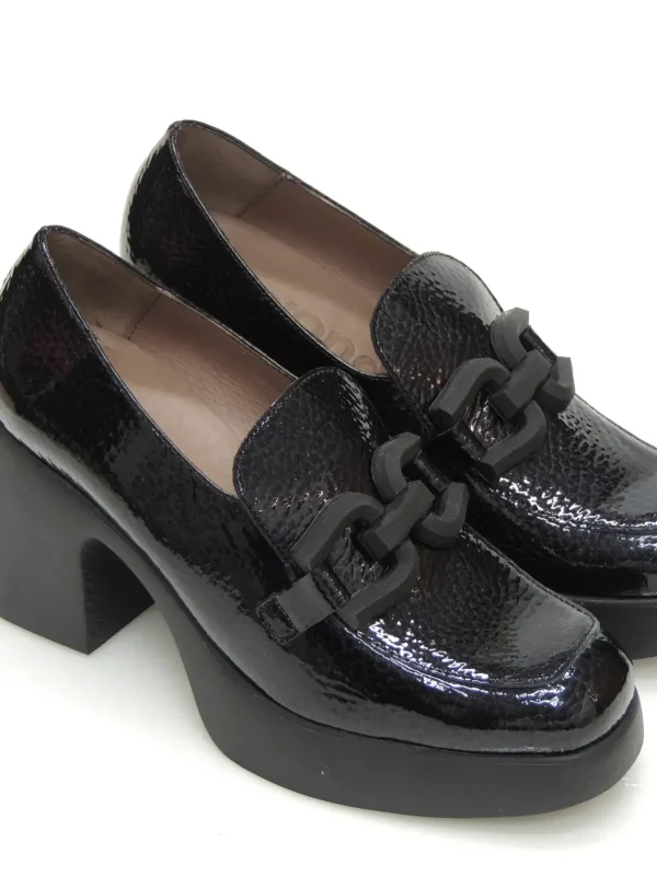 Outlet MOCASINES   H-4941 PIEL NEGRO Mujer Mujer