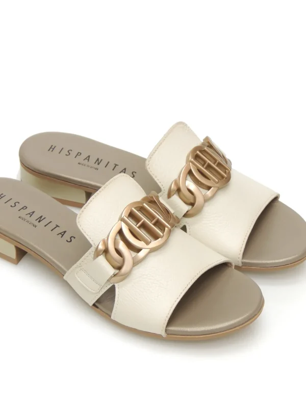 Clearance MULES   HV243268 PIEL BLANCO Mujer Mujer