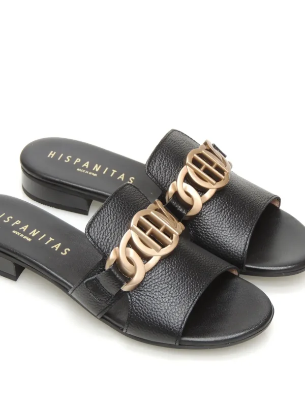 Discount MULES   HV243268 PIEL NEGRO Mujer Mujer