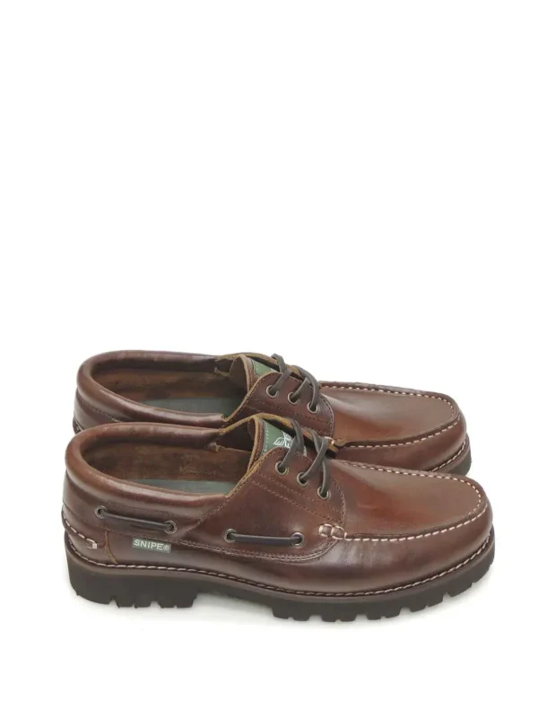 Hot NÁUTICOS   21290 PIEL MARRON Hombre Nauticos