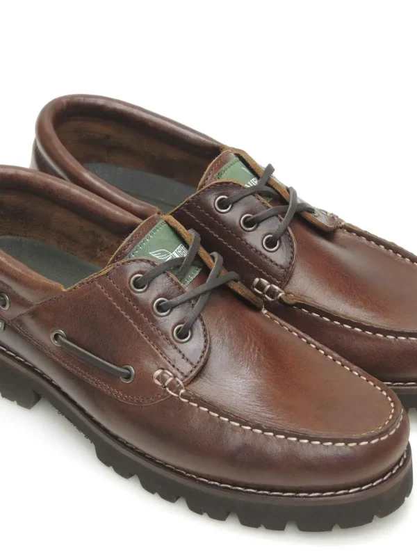 Hot NÁUTICOS   21290 PIEL MARRON Hombre Nauticos