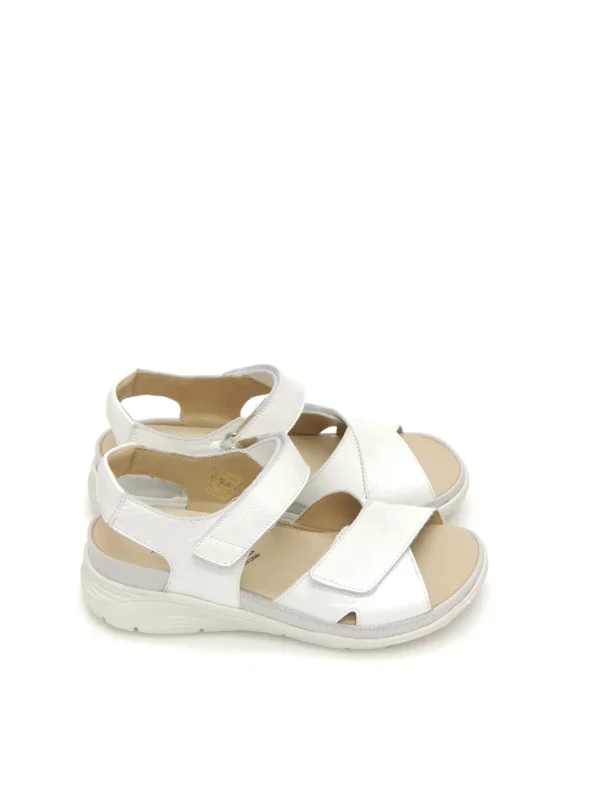 Hot SANDALIAS   39701 PIEL BLANCO Mujer Mujer