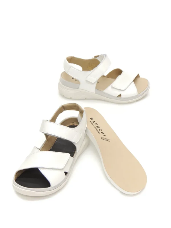 Hot SANDALIAS   39701 PIEL BLANCO Mujer Mujer