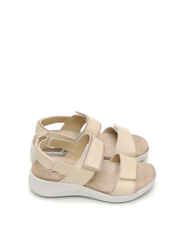 New SANDALIAS   61650 PIEL NUDE Mujer Mujer