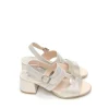 New SANDALIAS   29211 PIEL PLATINO Mujer Mujer