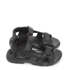 Fashion SANDALIAS   C107-11 PIEL NEGRO Hombre Hombre