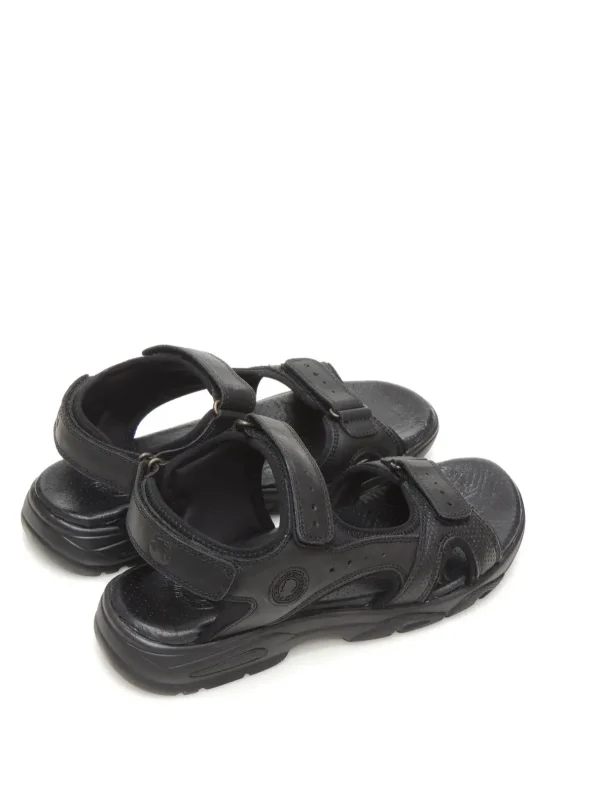 Fashion SANDALIAS   C107-11 PIEL NEGRO Hombre Hombre