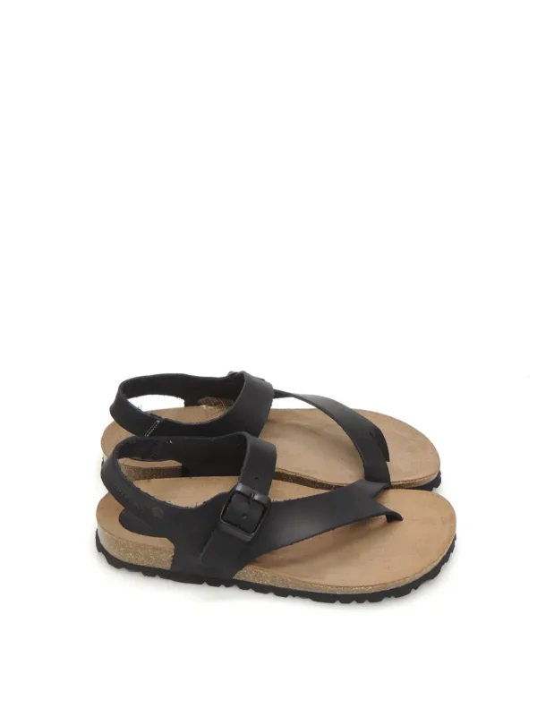 Discount SANDALIAS DE DEDO 7162 PIEL NEGRO Mujer Mujer