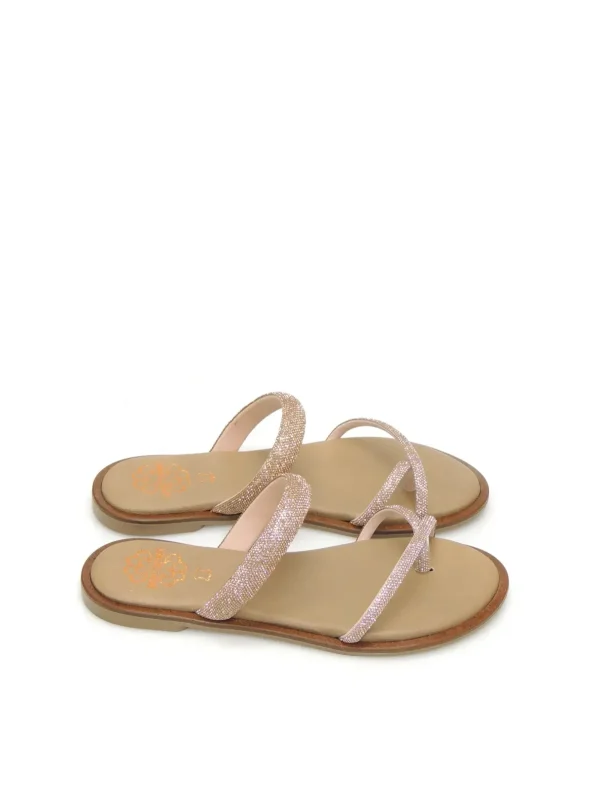 Outlet SANDALIAS DE DEDO 3008 PIEL ROSA Mujer Mujer