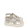 Clearance SANDALIAS   D9291 PIEL PLATA Mujer Mujer