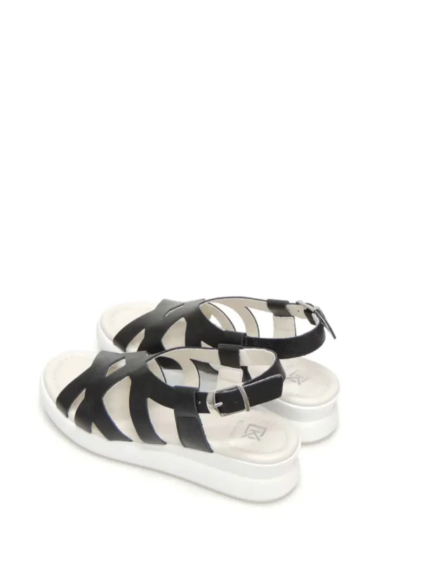Outlet SANDALIAS   D9087 PIEL NEGRO Mujer Mujer