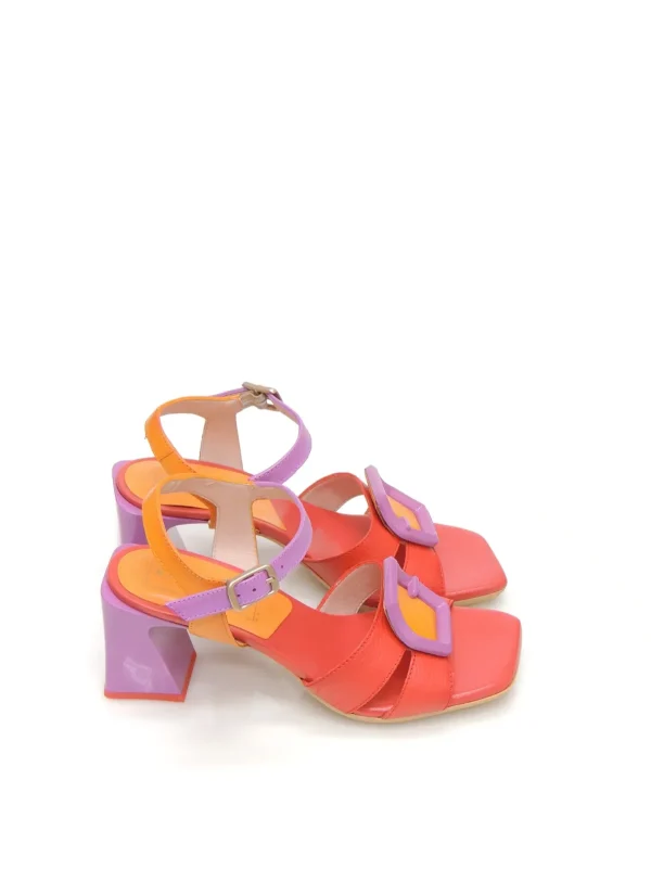 Outlet SANDALIAS   CHV243272 PIEL VIOLETA Mujer Mujer