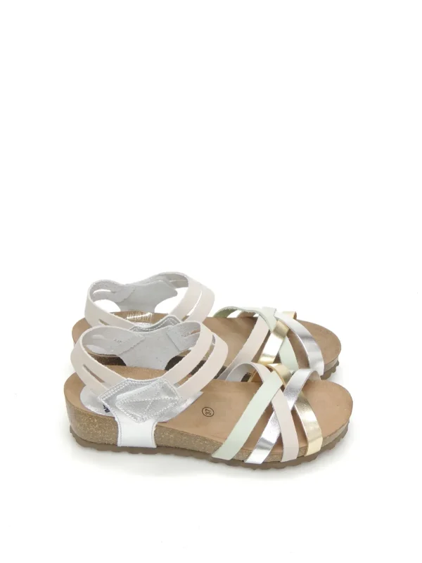 Discount SANDALIAS   5338 PIEL GRIS Mujer Mujer