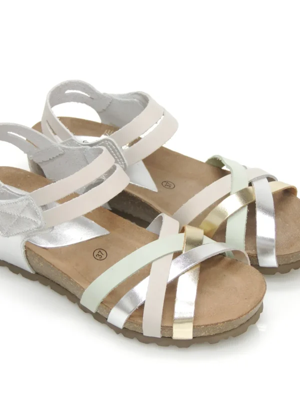 Discount SANDALIAS   5338 PIEL GRIS Mujer Mujer