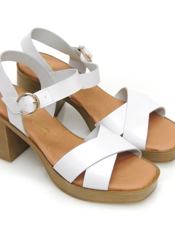 New SANDALIAS   ASMARA PIEL BLANCO Mujer Mujer