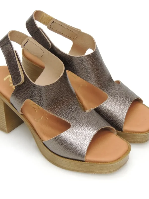 New SANDALIAS   BABANE PIEL BRONCE Mujer Mujer