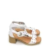 Outlet SANDALIAS   BAKU PIEL BLANCO Mujer Mujer