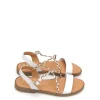 New SANDALIAS   OSLO PIEL BLANCO Mujer Mujer