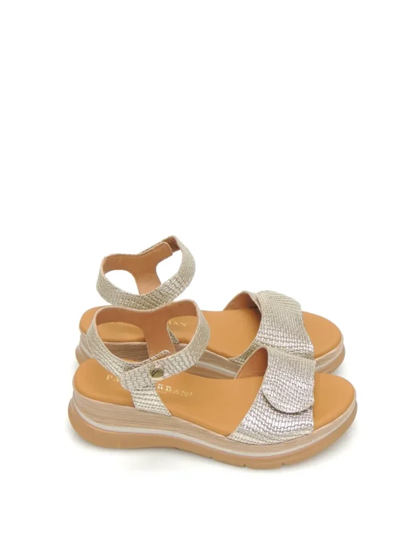 Sale SANDALIAS   24-634 PIEL PLATINO Mujer Mujer