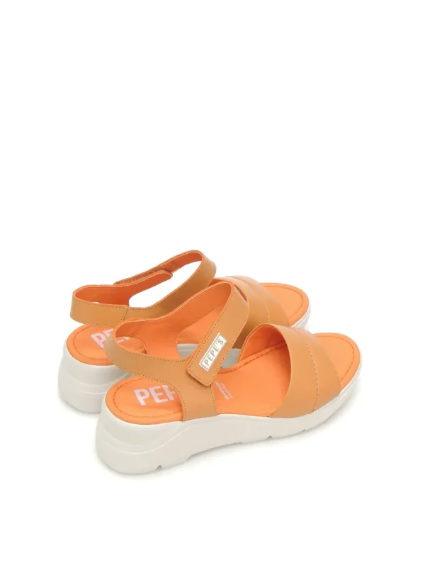 Clearance SANDALIAS   10868 PIEL NARANJA Mujer Mujer