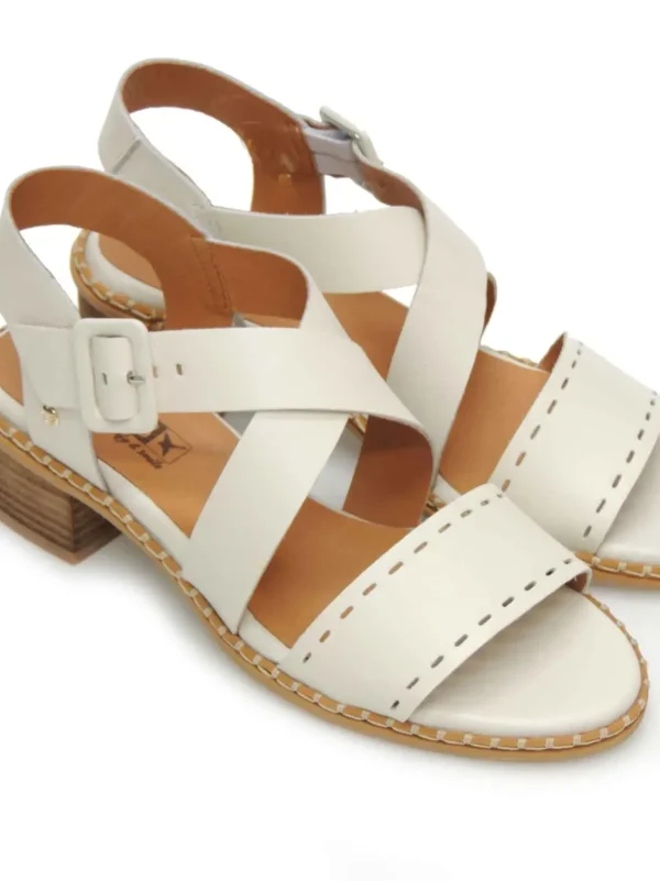 New SANDALIAS   W3H-1892 PIEL BLANCO Mujer Mujer