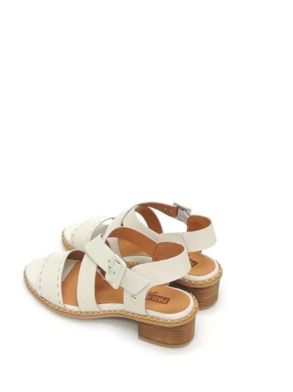 New SANDALIAS   W3H-1892 PIEL BLANCO Mujer Mujer