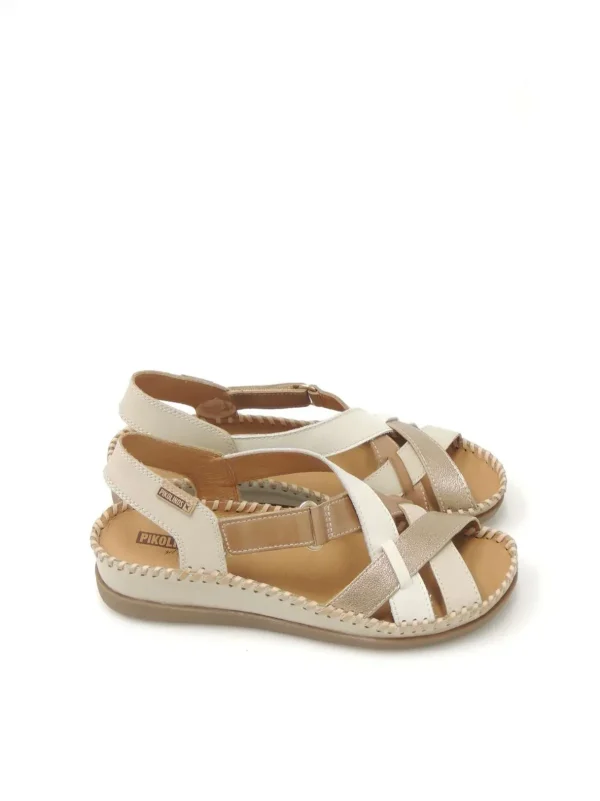 Clearance SANDALIAS   W8K-0741C2 PIEL MARFIL Mujer Mujer