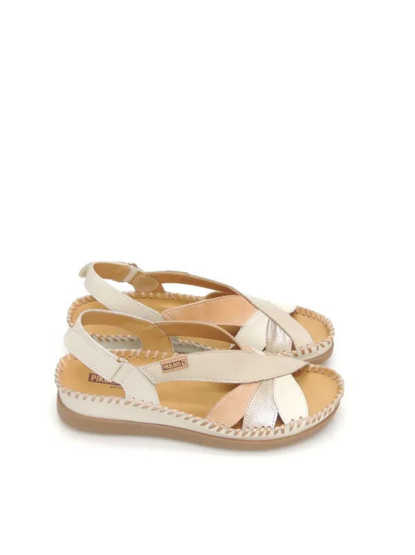 Online SANDALIAS   W8K-0657C1 PIEL BLANCO Mujer Mujer