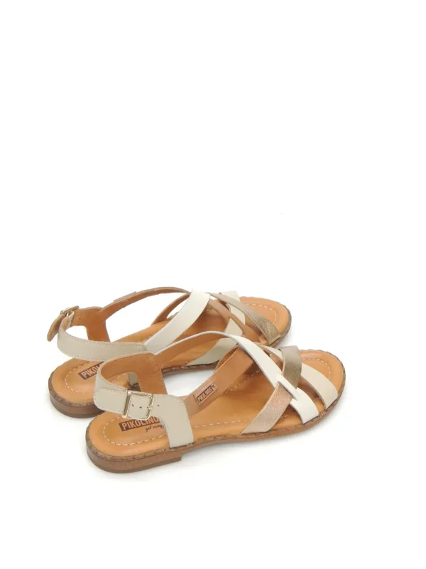 Hot SANDALIAS   W0X-0556C3 PIEL MARFIL Mujer Mujer