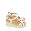 Outlet SANDALIAS   W3Z-1776 PIEL BLANCO Mujer Mujer